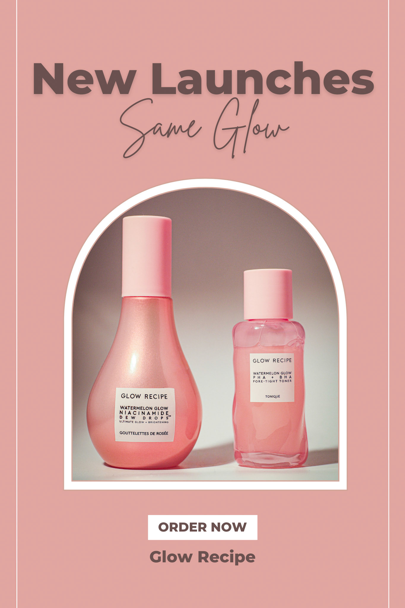 Pink Aesthetic Skincare Pinterest Carousel Ad - 1