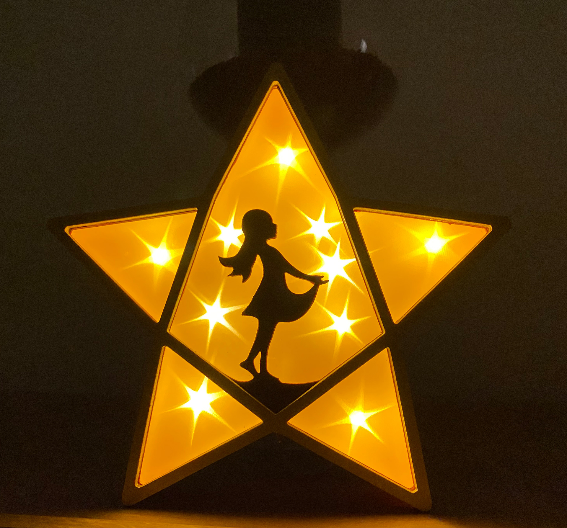 Sternentaler Lichtdeko