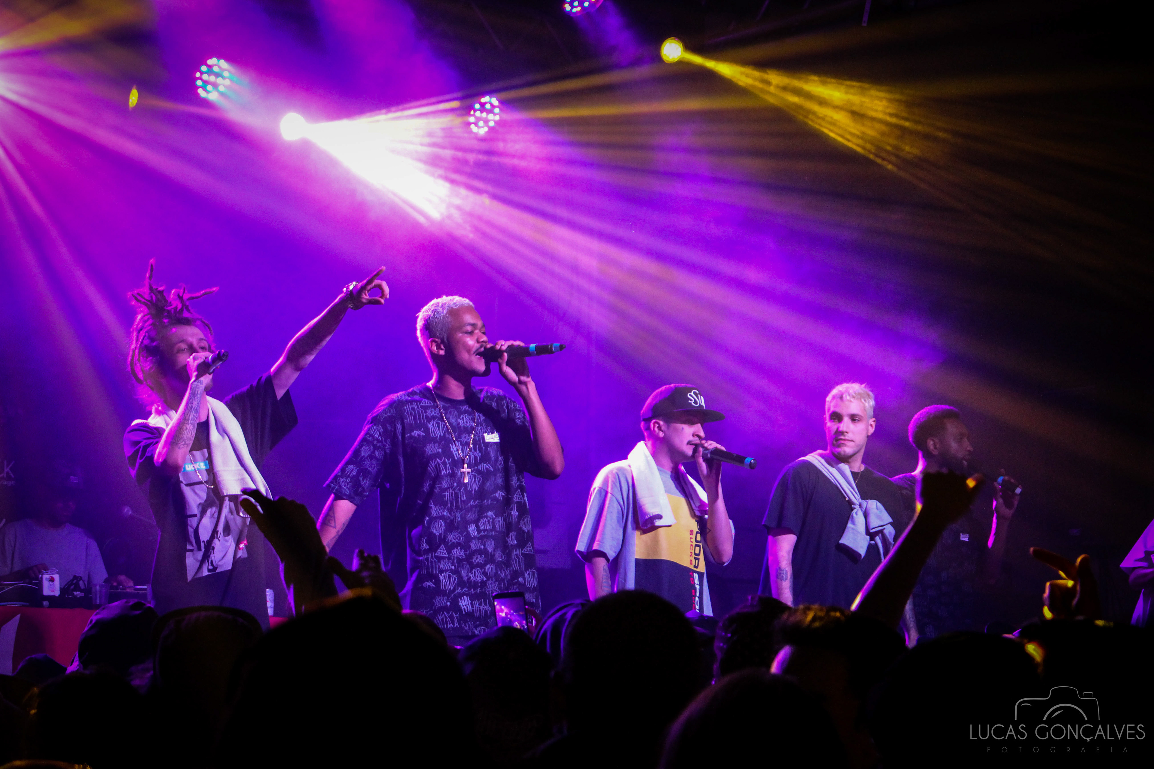 Show do grupo de rap Haikaiss em Blumenau/SC - 2016
