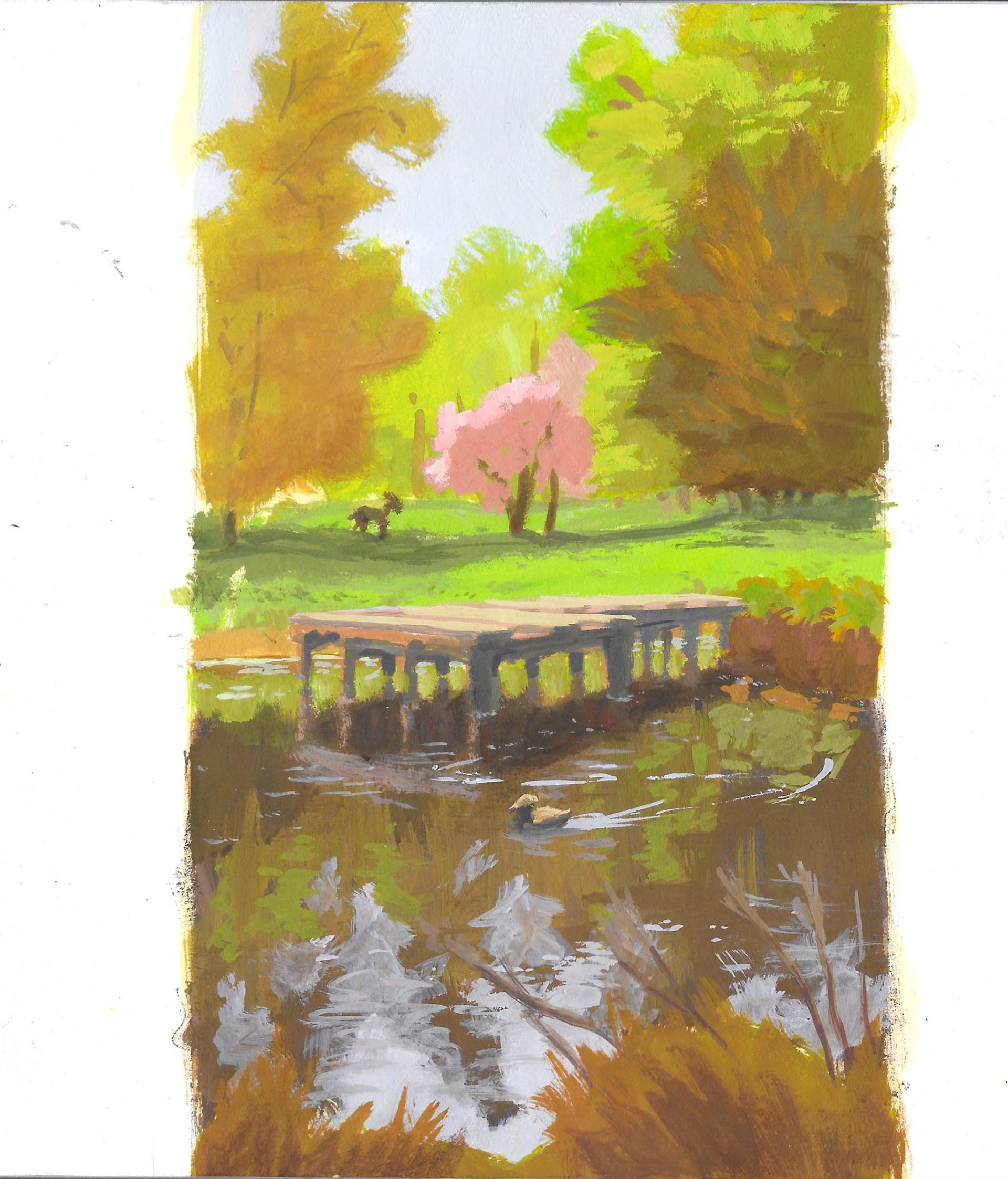 Gouache on paper, A5