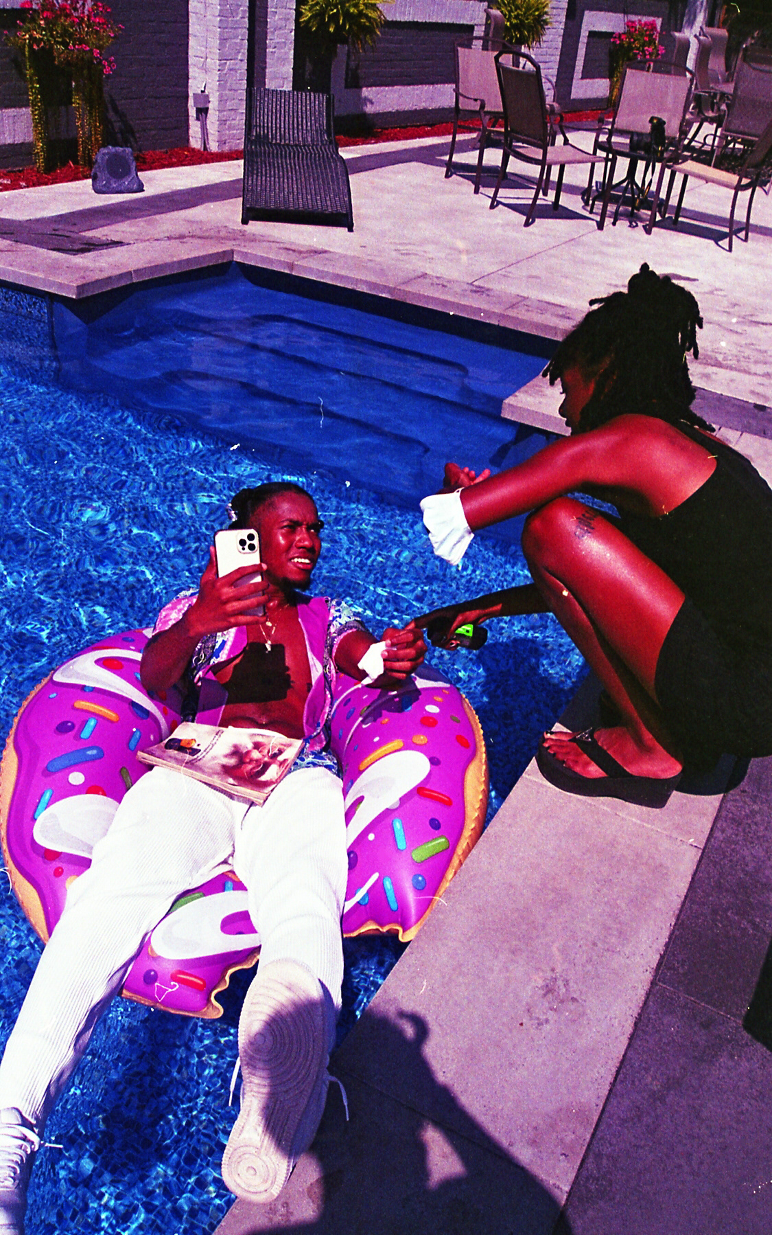 "Just do it" Behind the scenes shot by Sabrina Narzoles. 2021