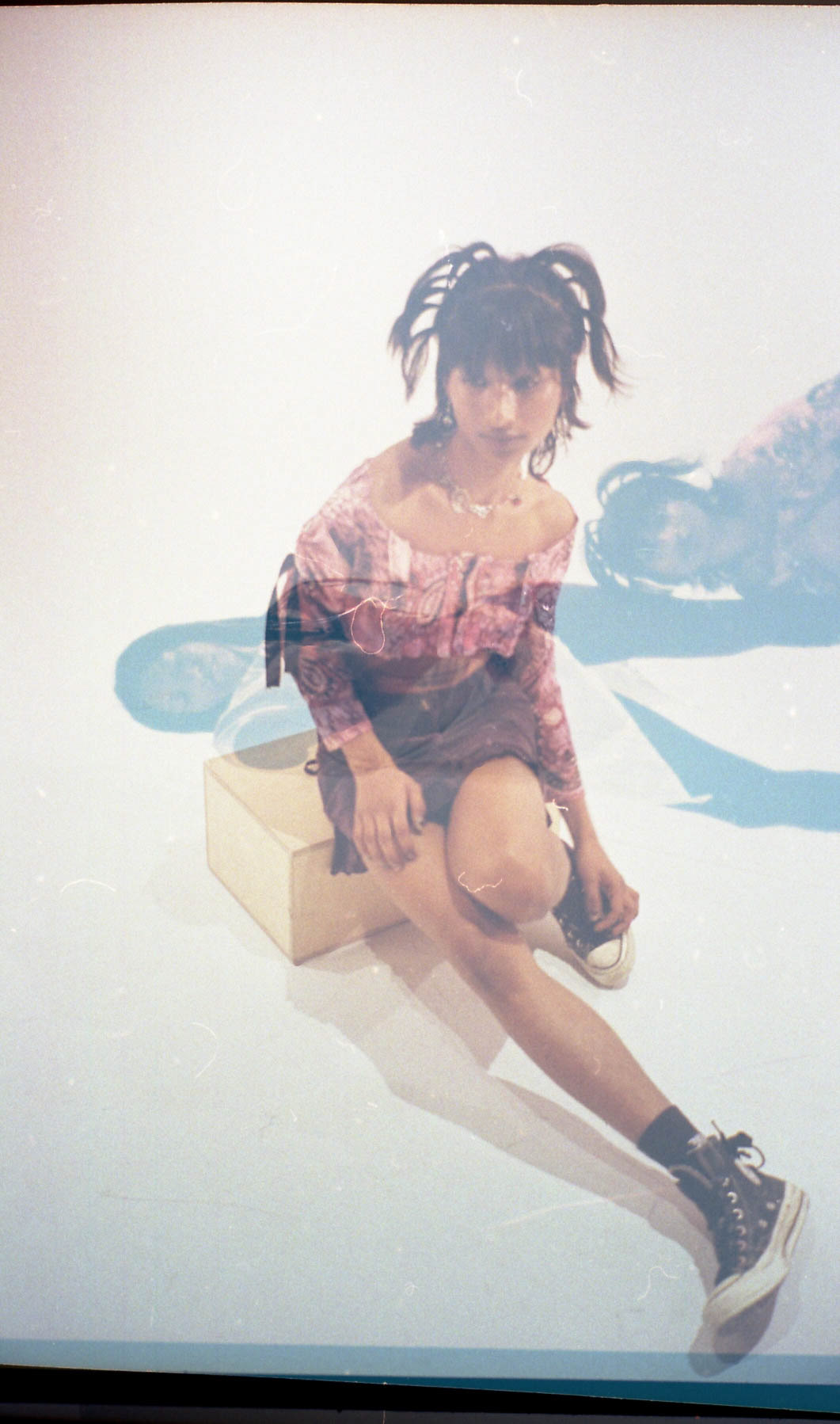 "DOUBLE EXPOSURE" Shot by Sabrina Narzoles. 2022