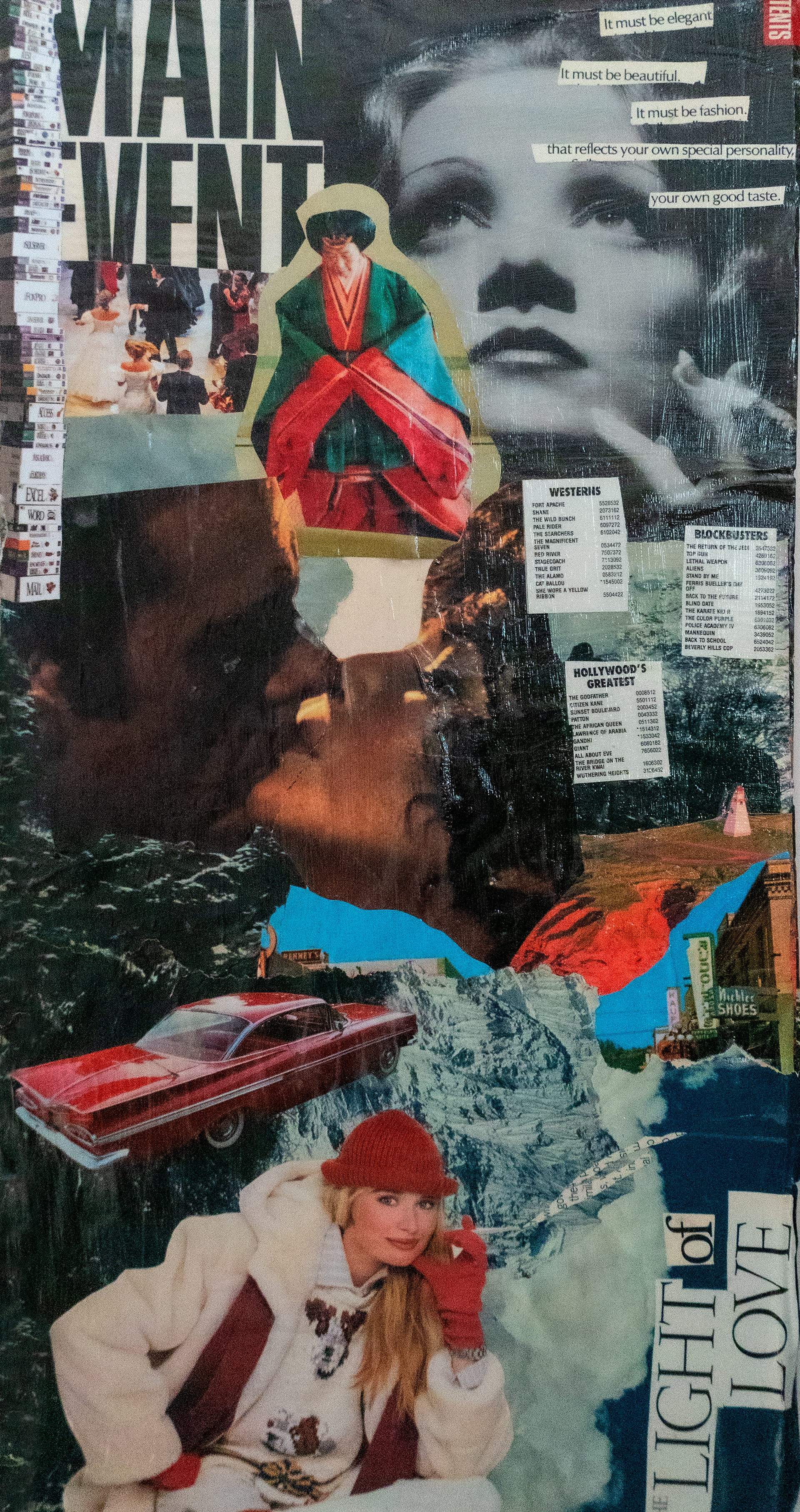 "2 Be Divine" Mixed Media Artwork By Sabrina Narzoles. 2021