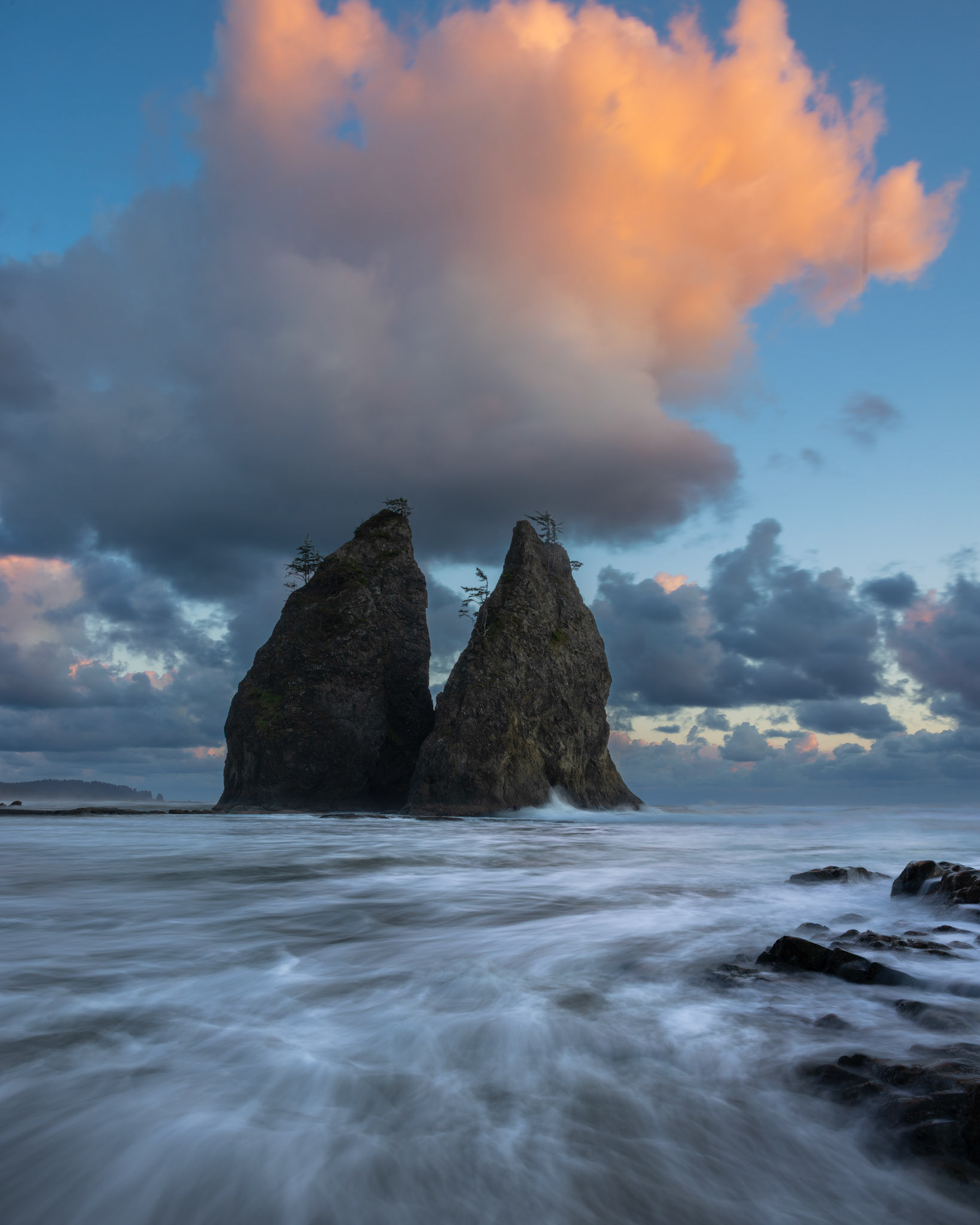 Rialto Beach, Split Rock