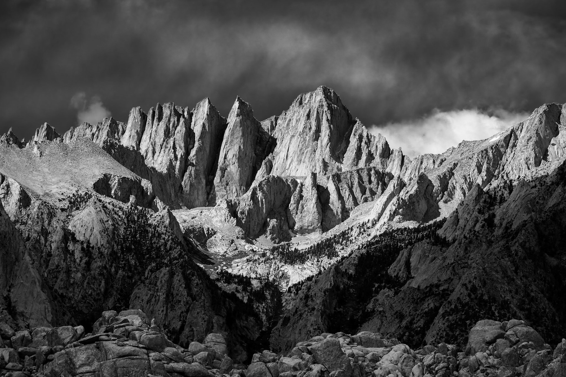 Mt Whitney from Alabama Hills