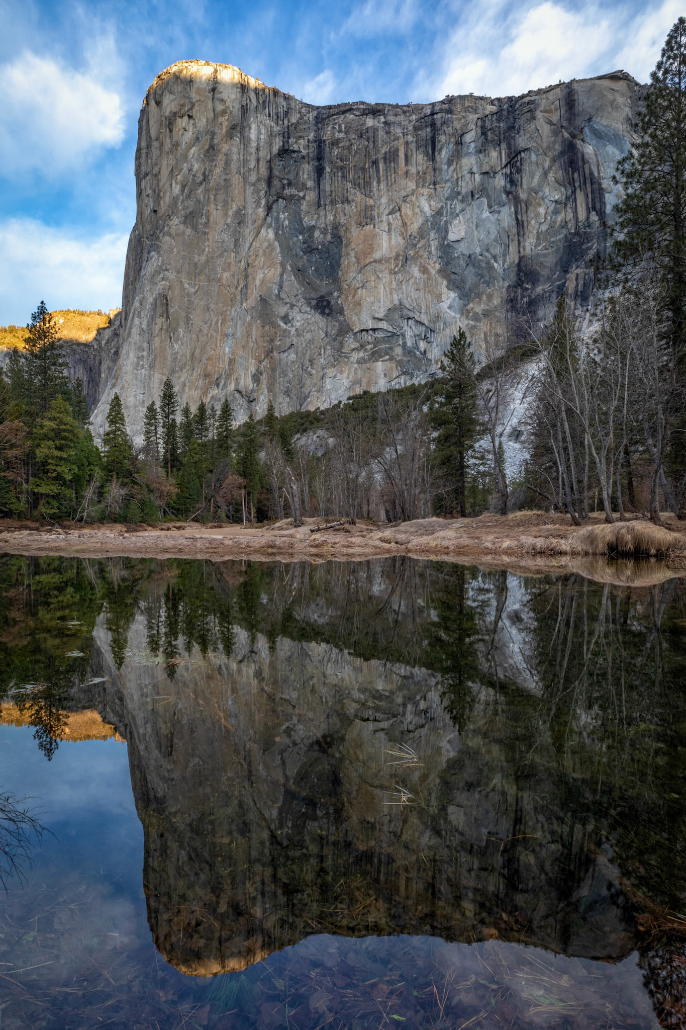 El Capitan from Cathedral Beach, Jan 2020