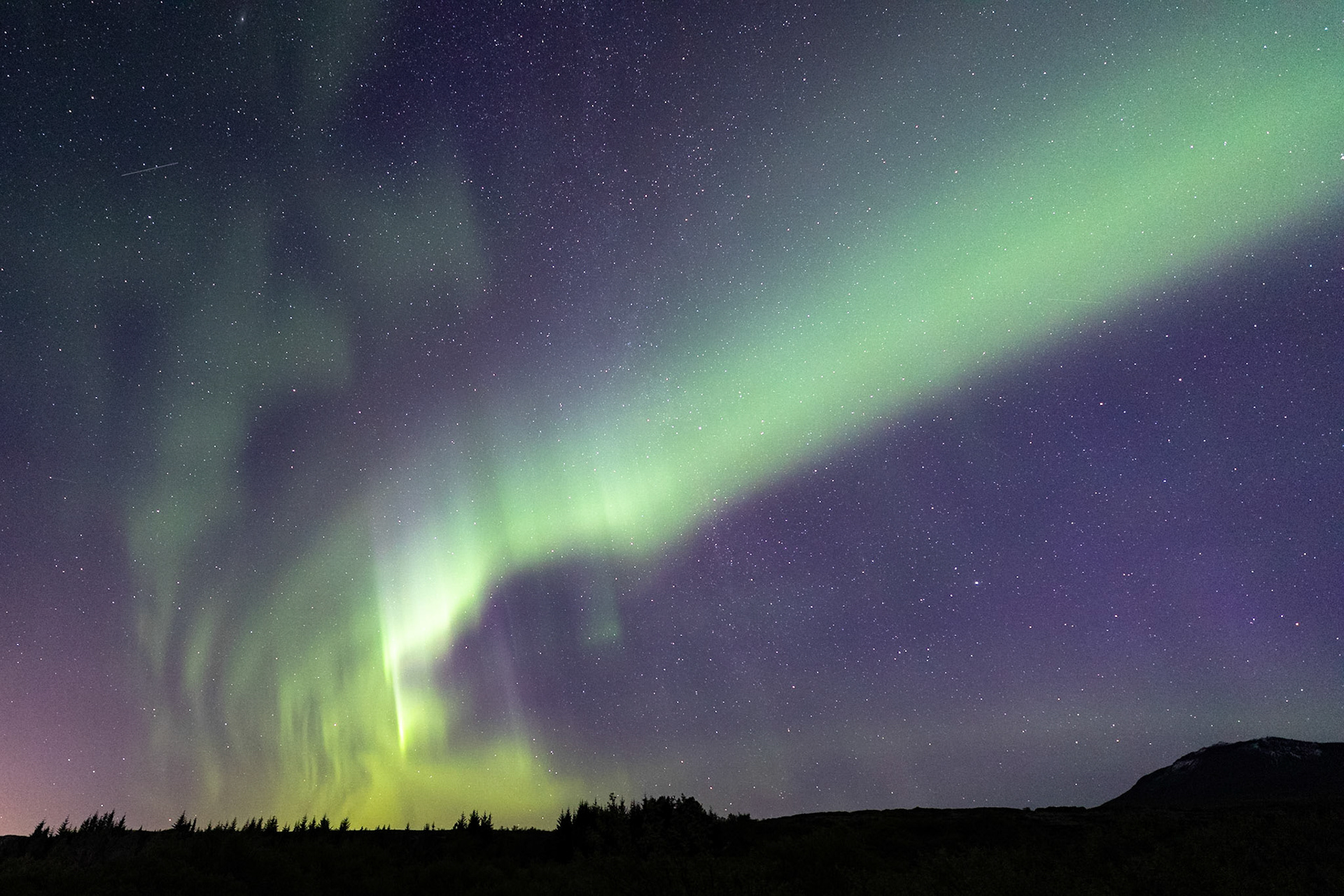 Northern Lights; Thingvellir National Park