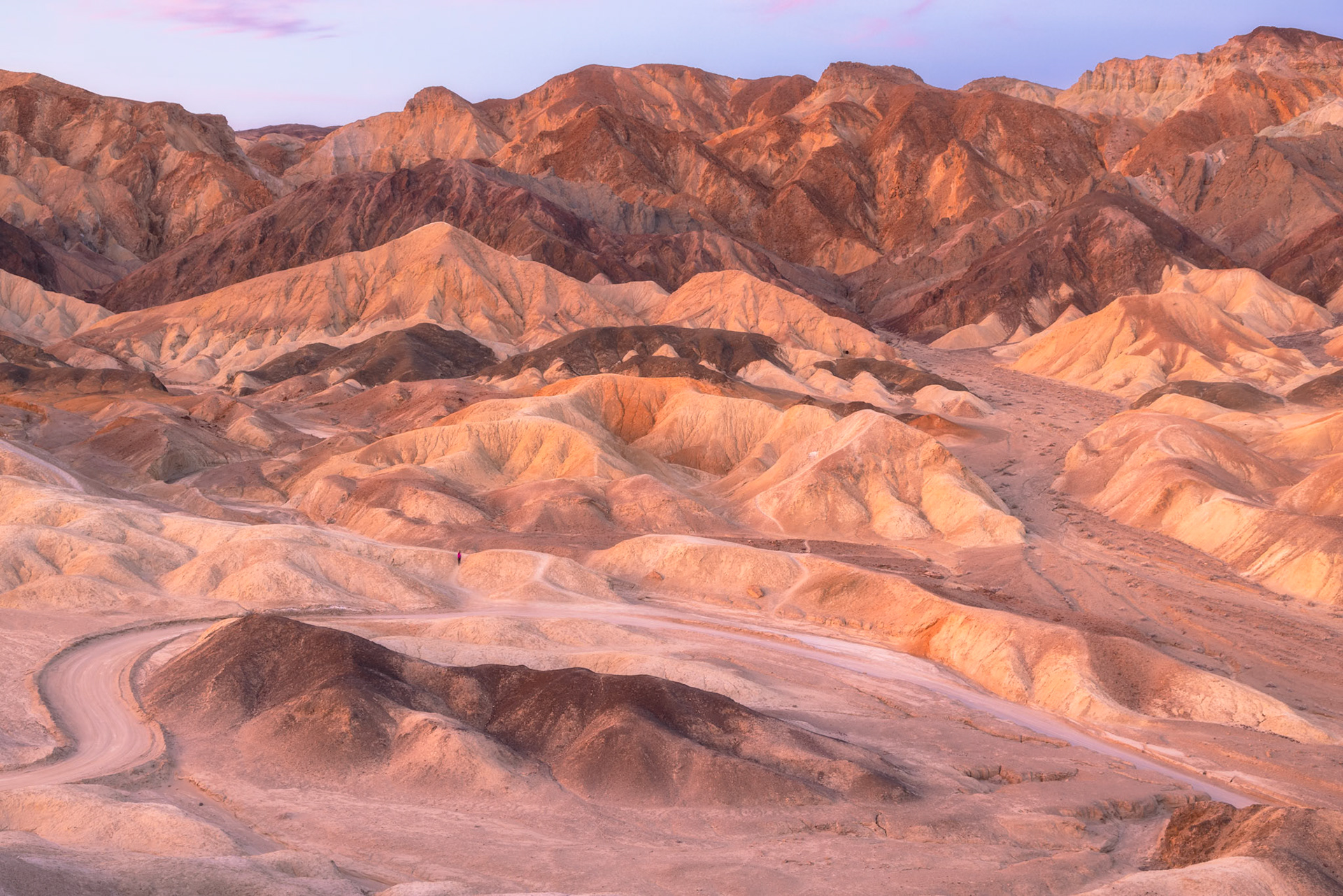 Twenty Mule Team Canyon; Furnace Creek Badlands