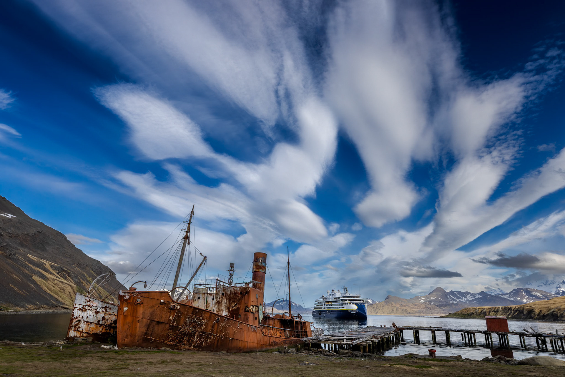 Grytviken Whaling  Station, South Georgia Island