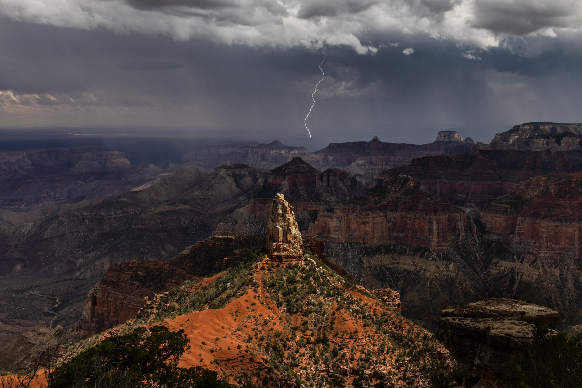 North Rim Grand Canyon, Imperial Point, Mt Hayden