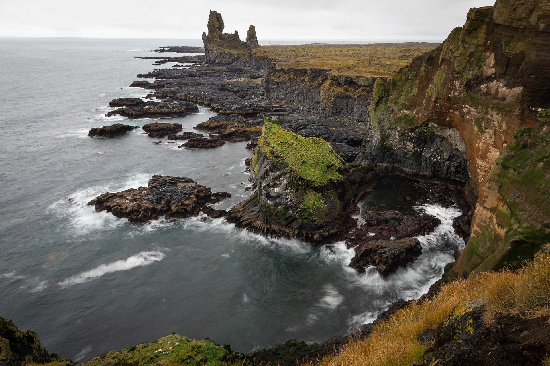 Basalt Cliffs at Londrangar (Snaefellsness Peninsula)
