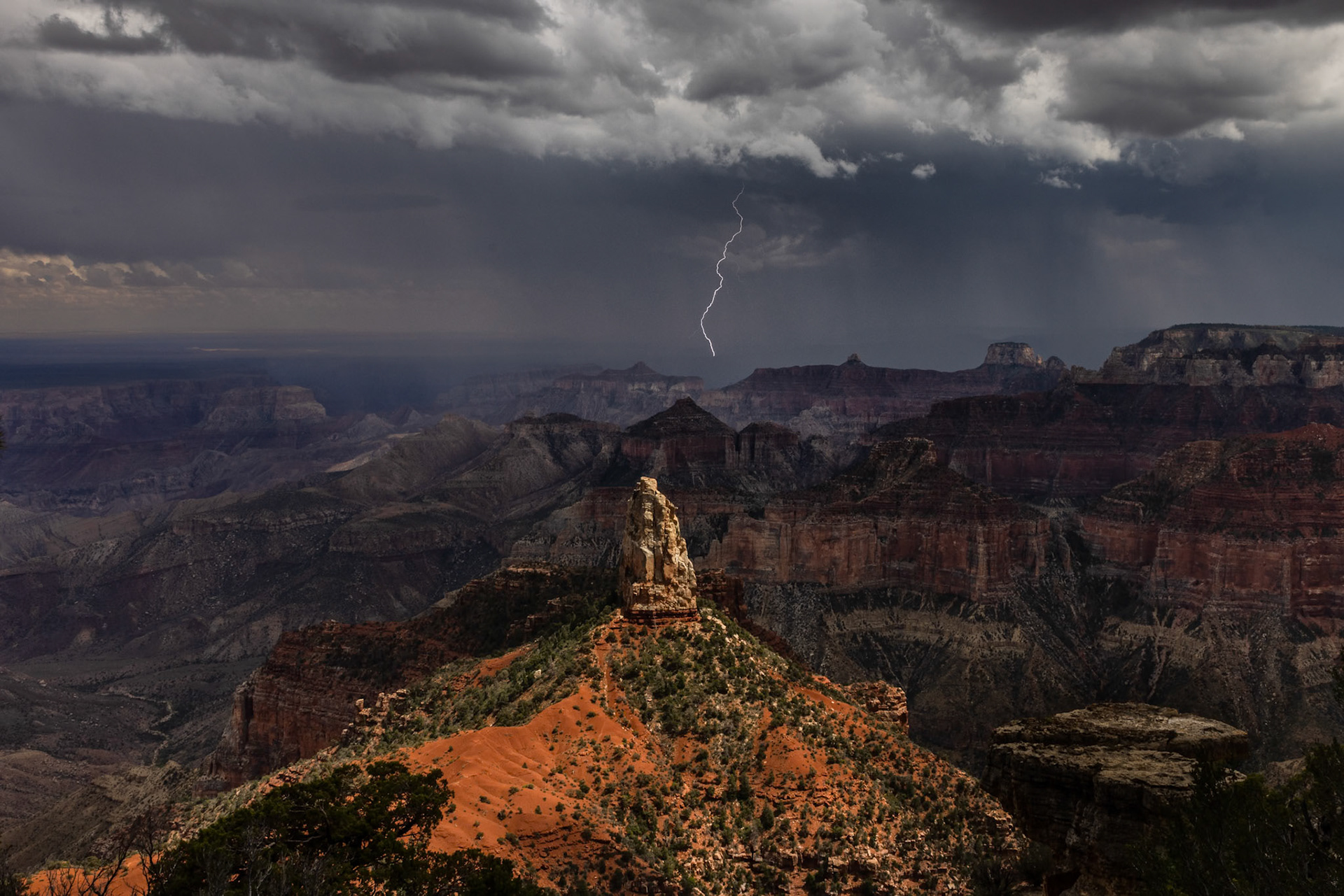 North Rim Grand Canyon, Imperial Point, Mt Hayden