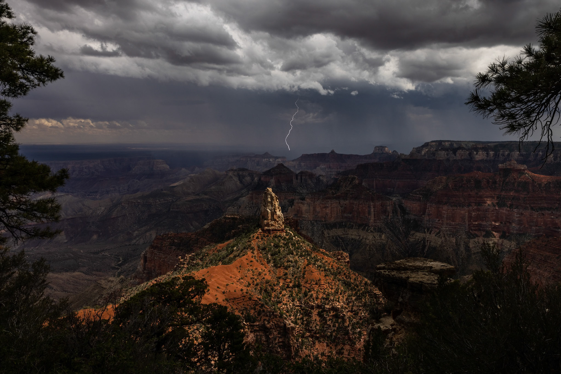 North Rim Grand Canyon, Imperial Point, Mt Hayden