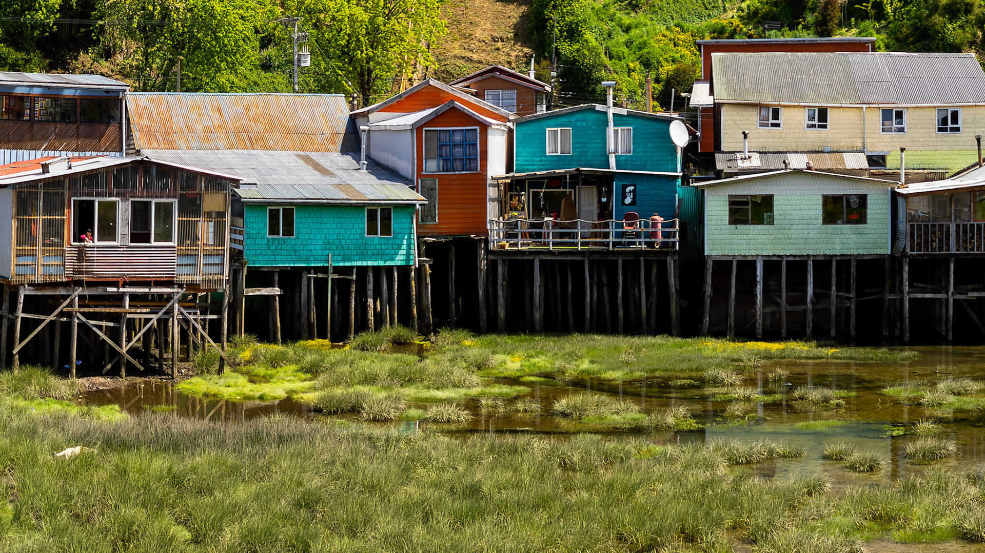 Palafitos of Castro, Chiloe Island