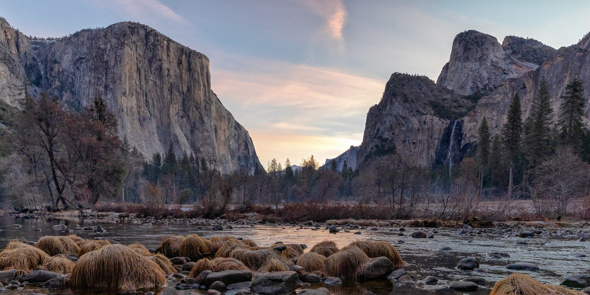 Valley View turnout, January 2020