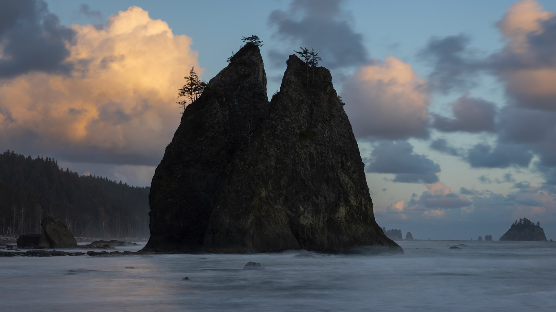 Rialto Beach, Split Rock