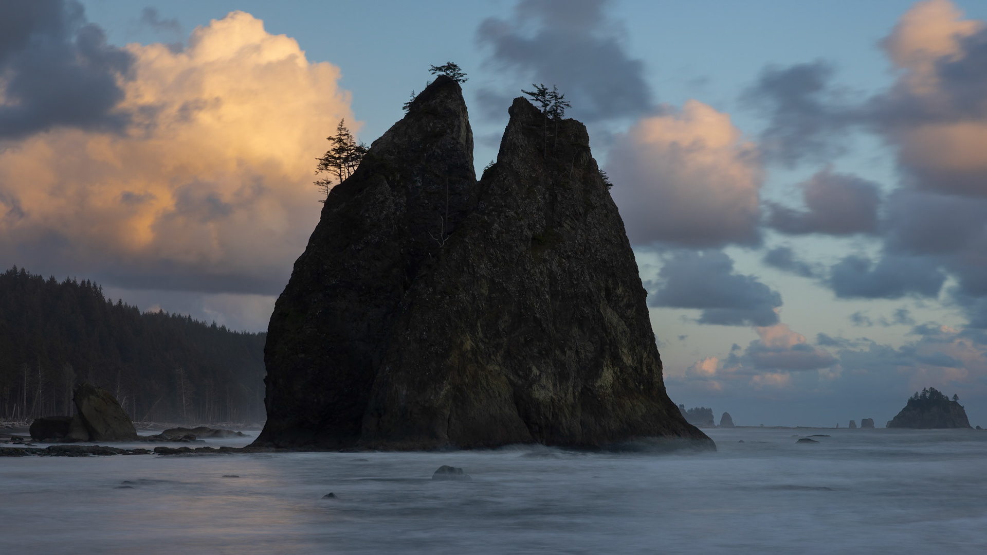Rialto Beach, Split Rock