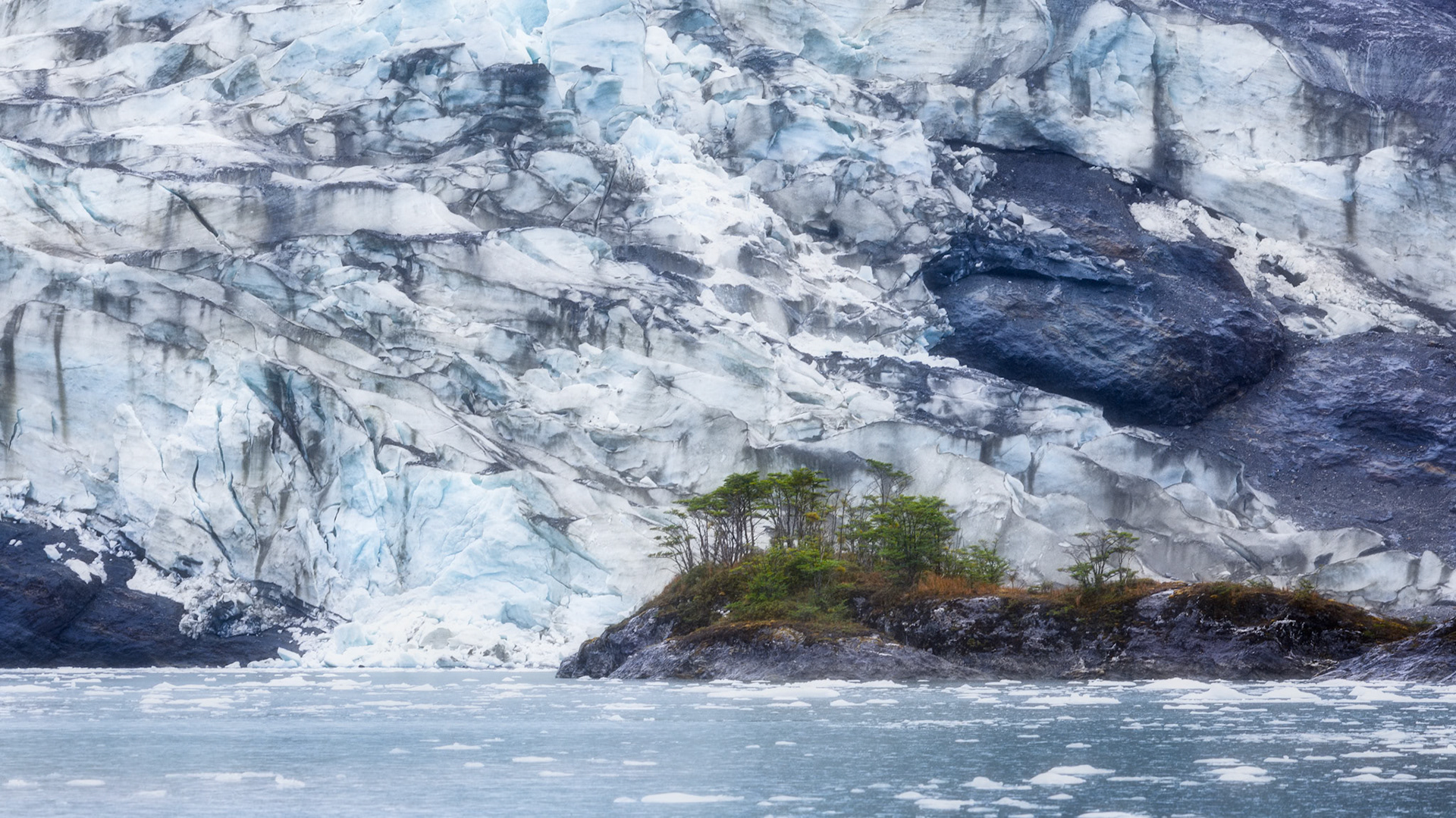 Glacier in De Agostini Fjord