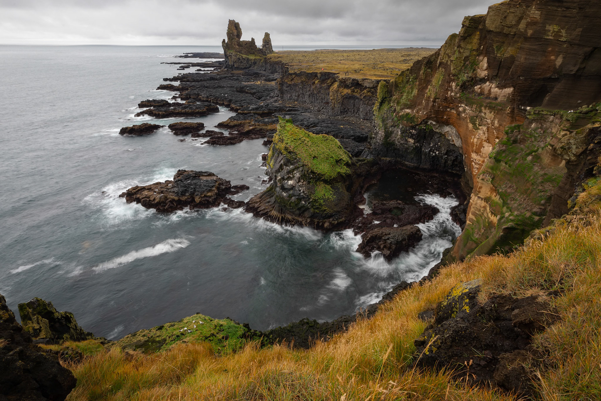 Basalt Cliffs at Londrangar (Snaefellsness Peninsula)