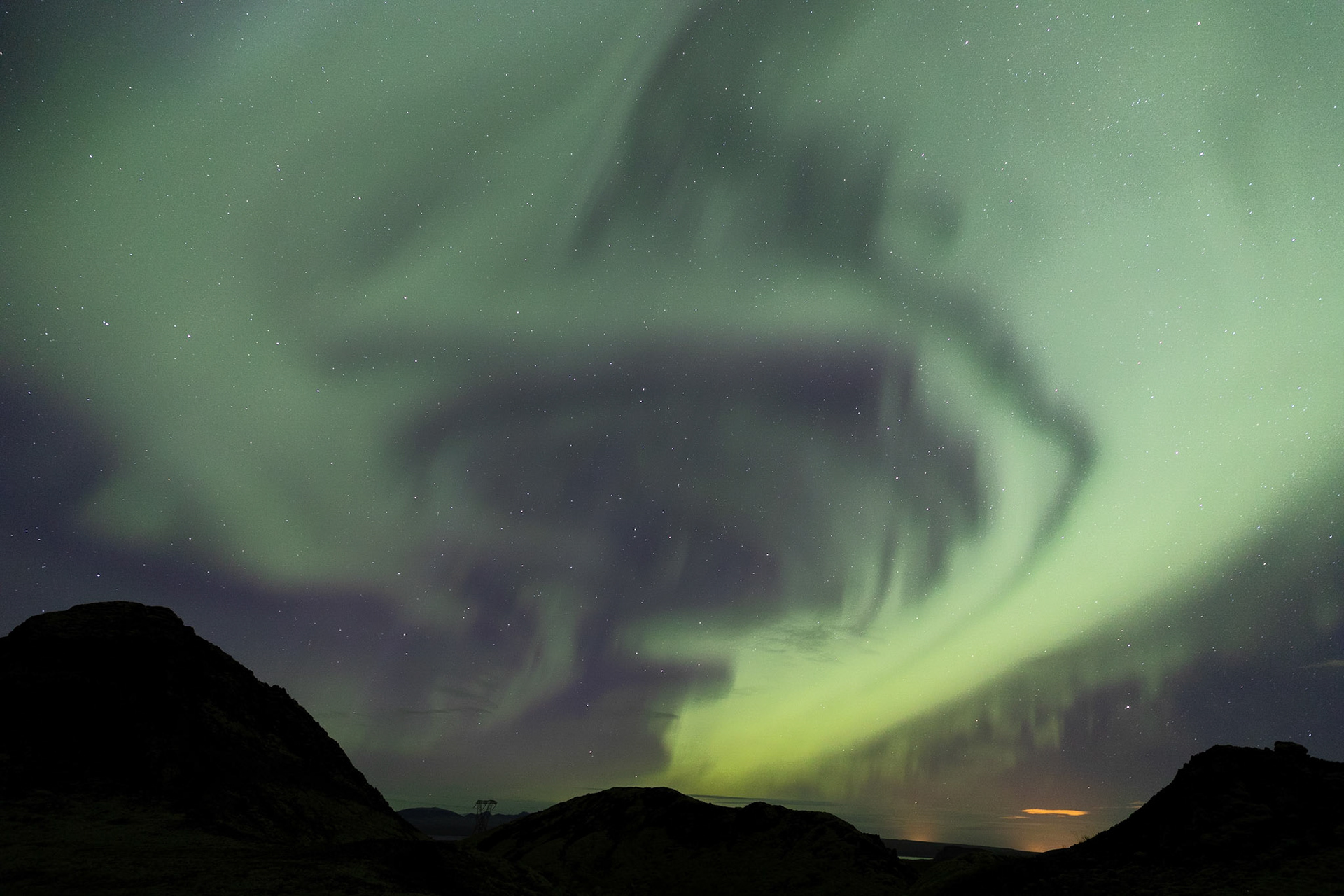 Northern Lights; Nesjavellir