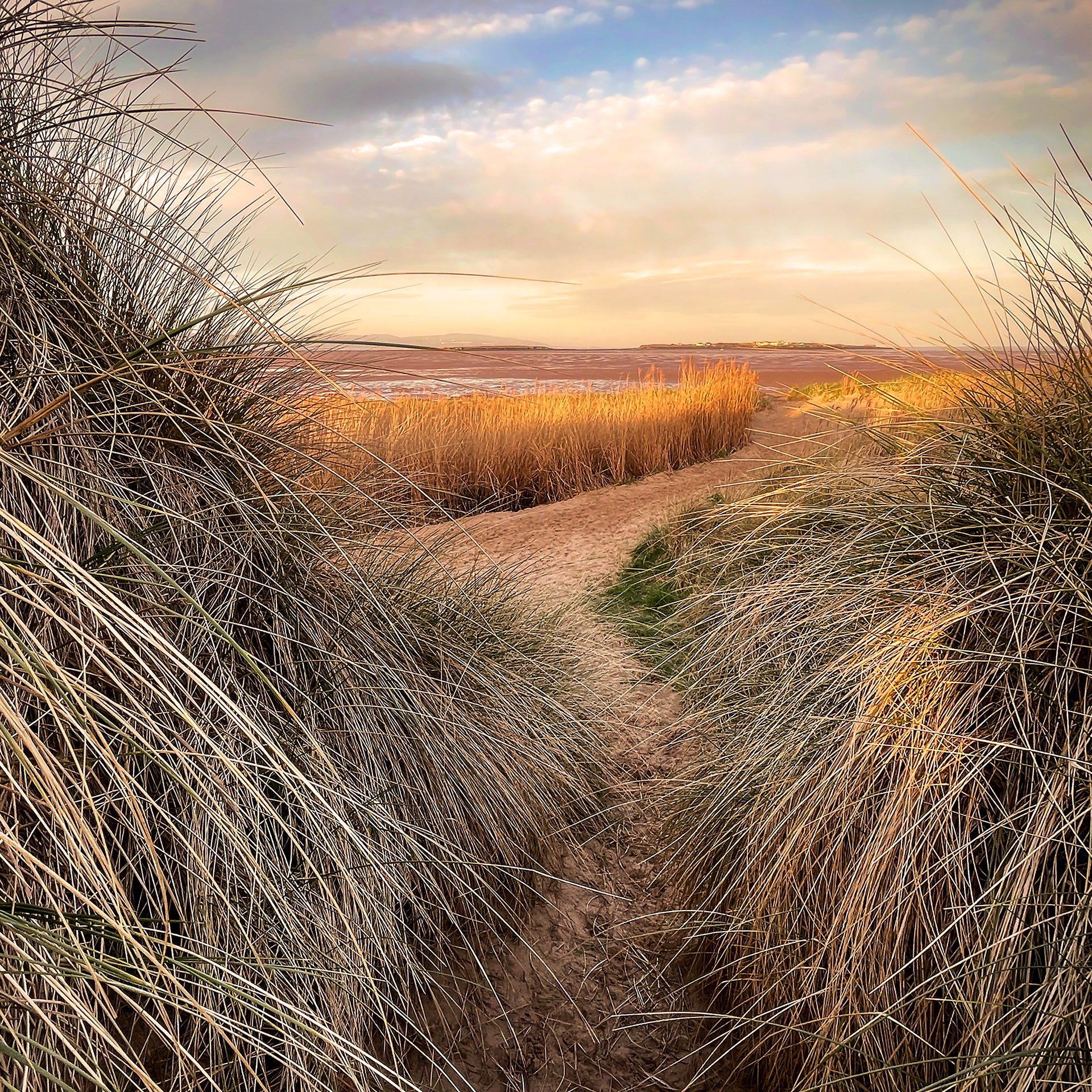 'Easter Morning Sunrise' Red Rocks Beach, Hoylake