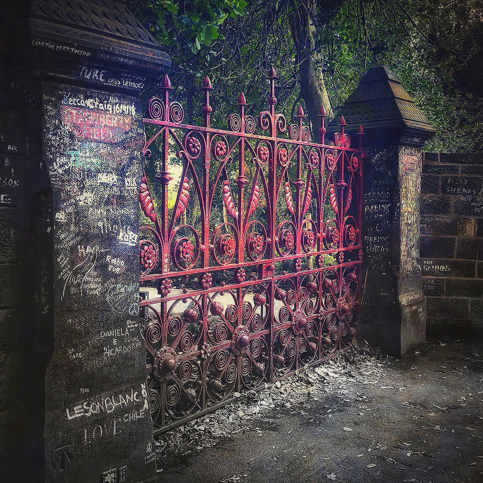 Strawberry Field Gates