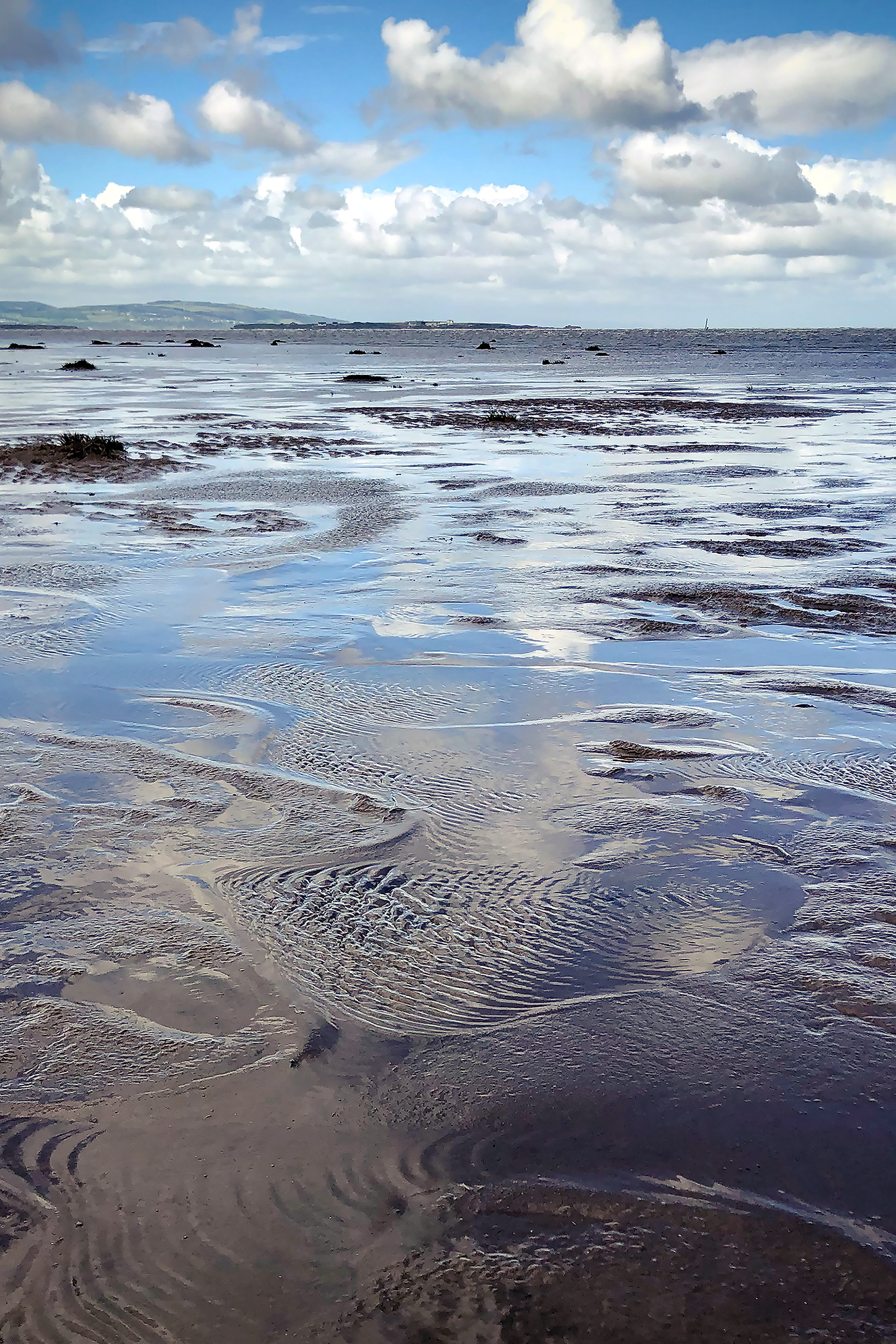 'After High Tide' Hilbre Island from Hoylake Beach