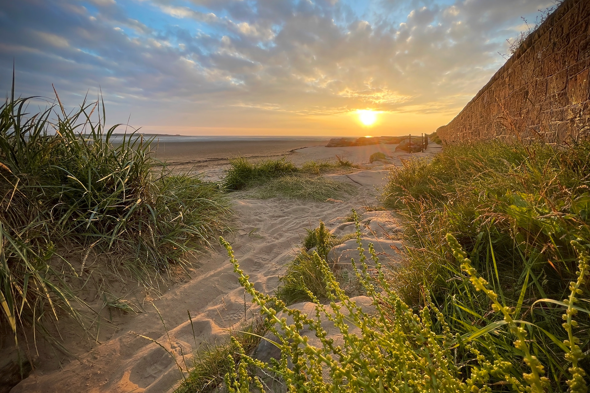 'Just as the day fades' Red Rocks Beach, Hoylake