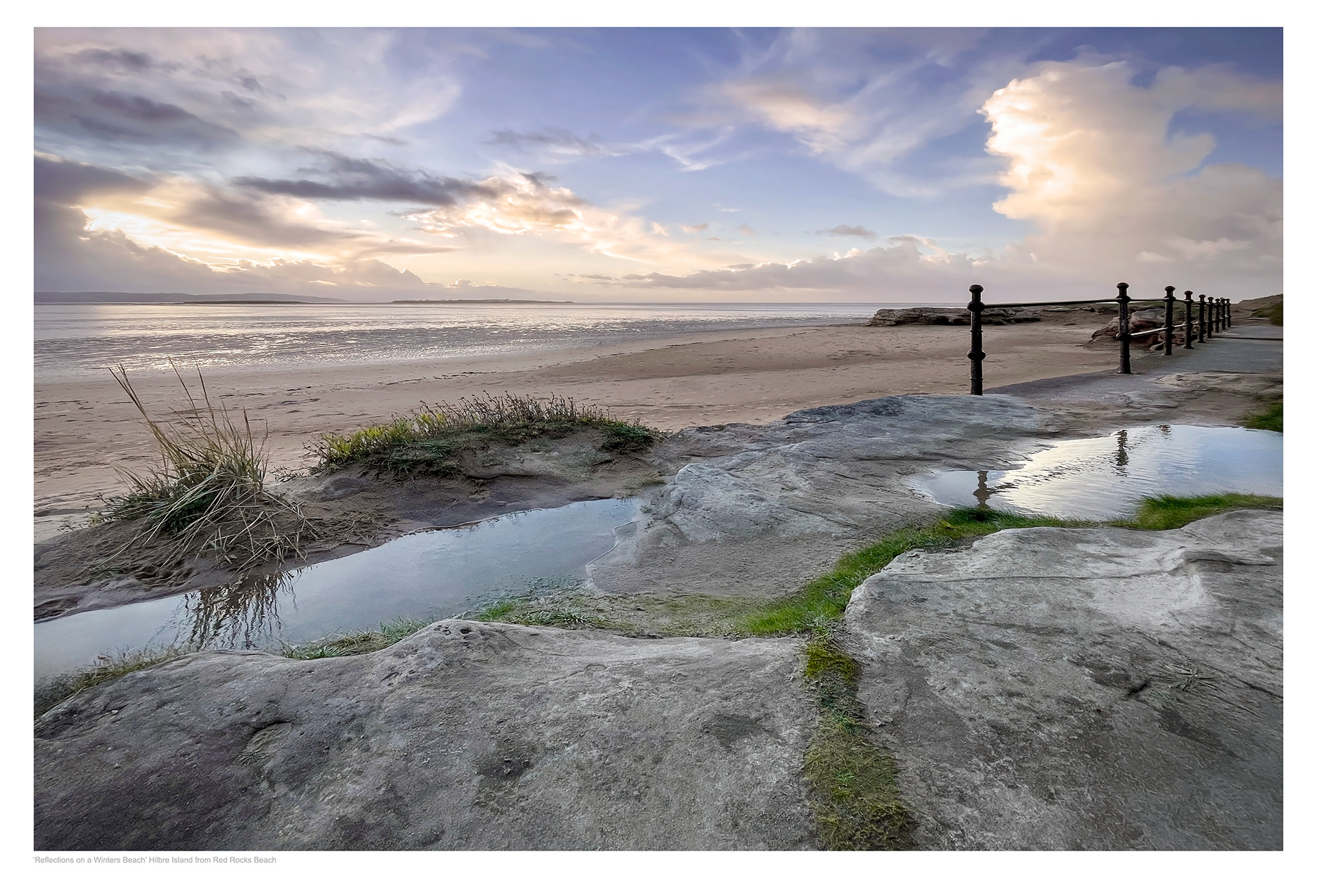 'Reflections on a Winter Beach'