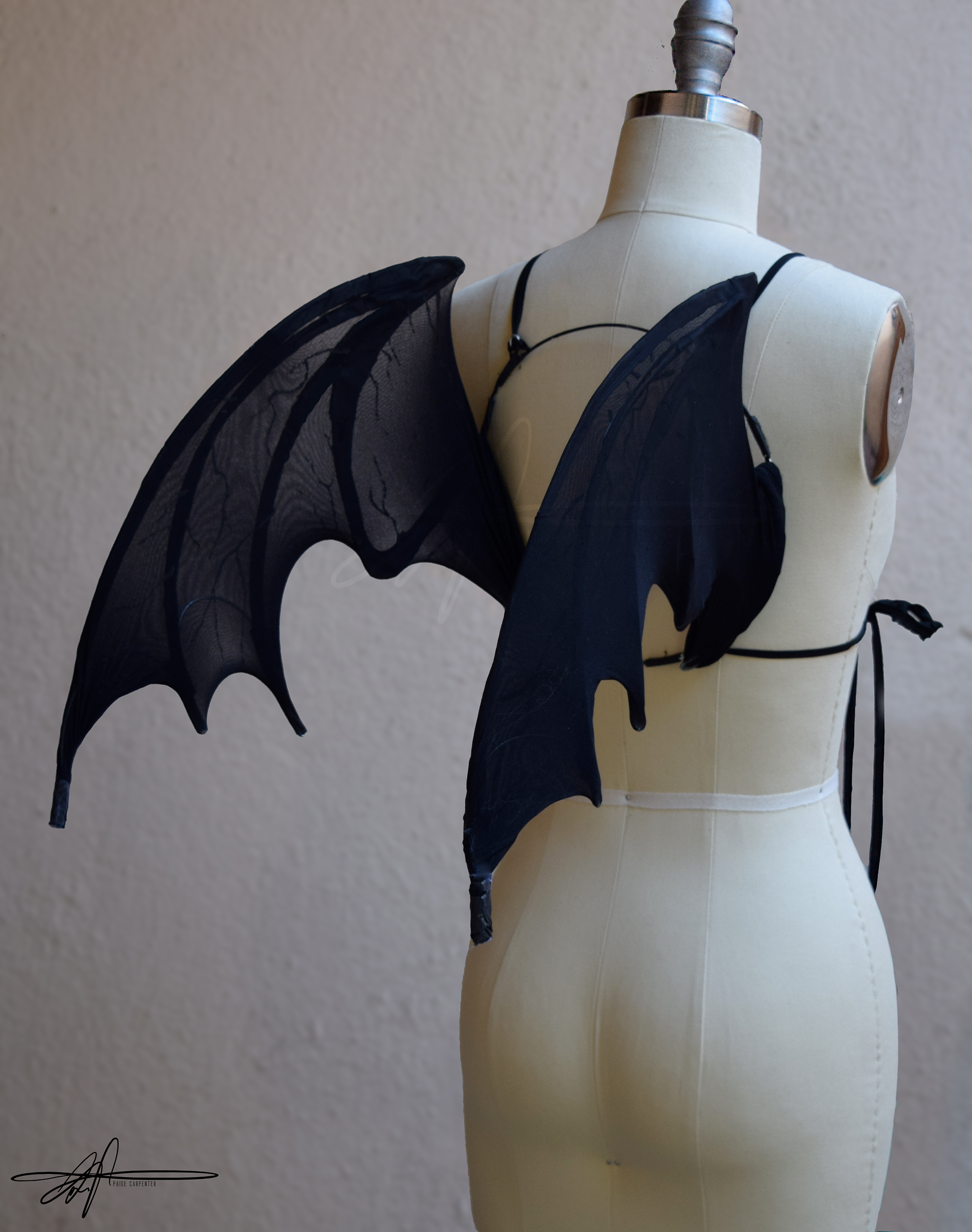 Handmade bat wings