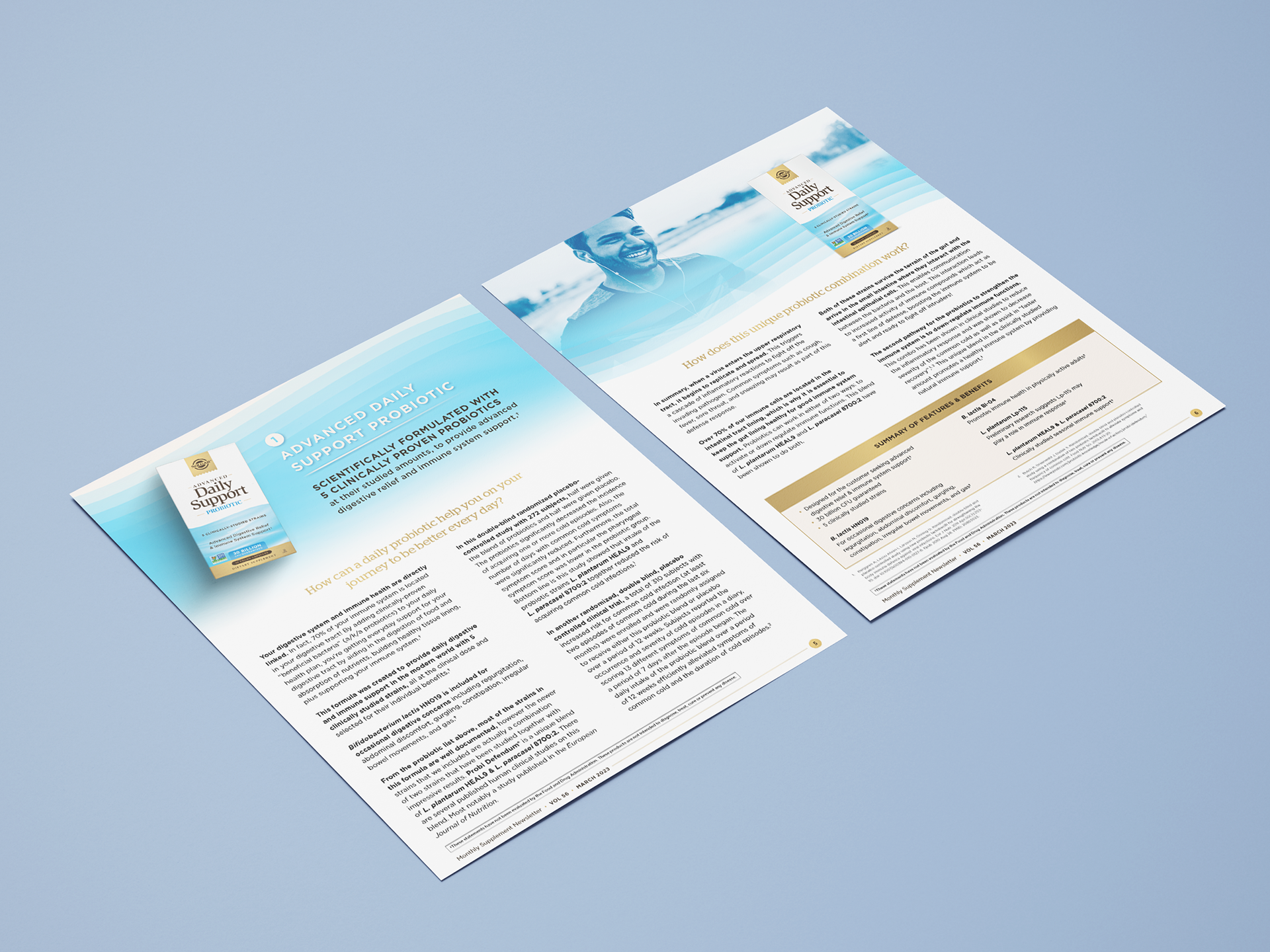 Internal newsletter – Daily Support Probiotics