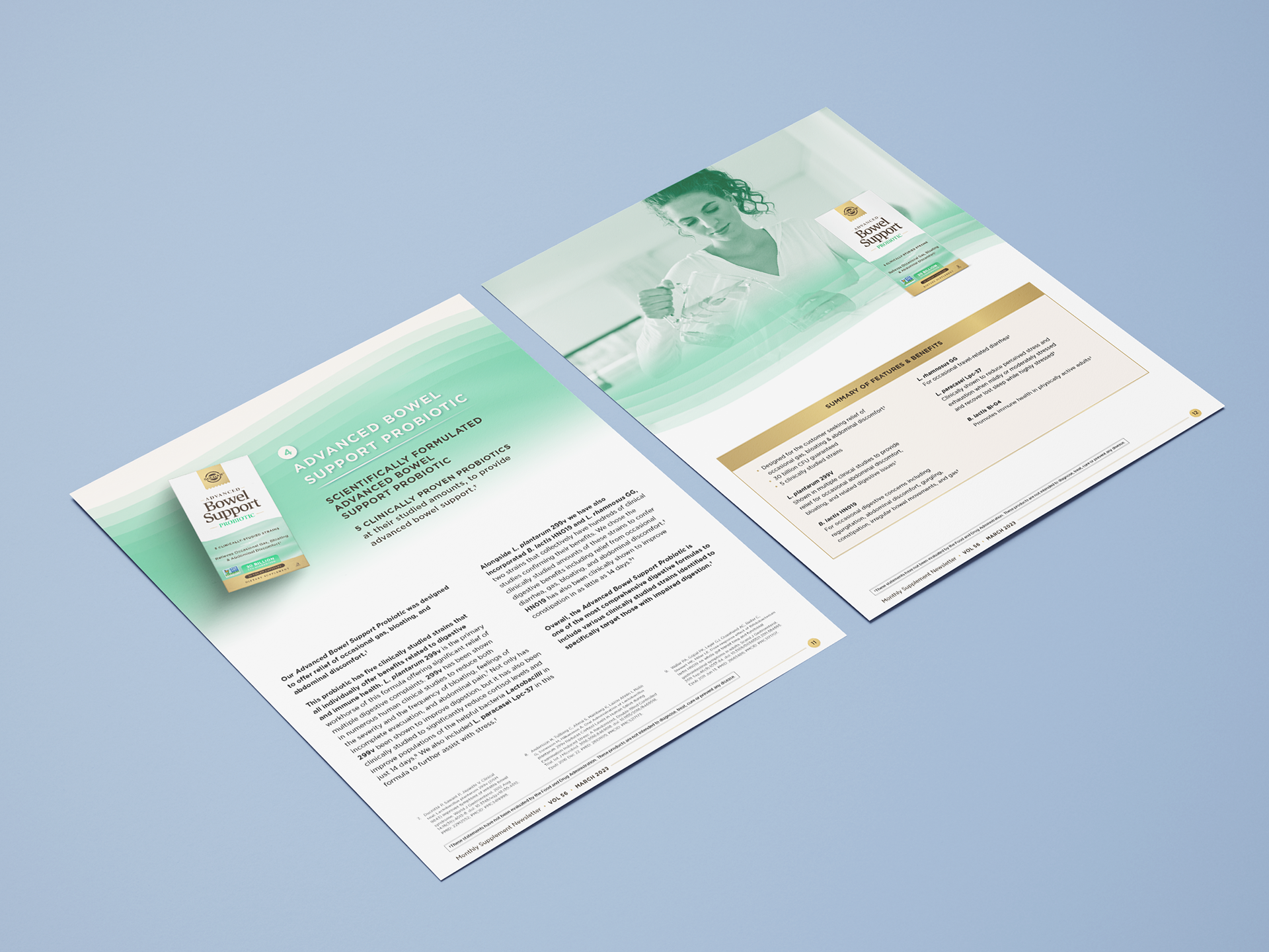 Internal newsletter – Advanced Bowel Support Probiotics