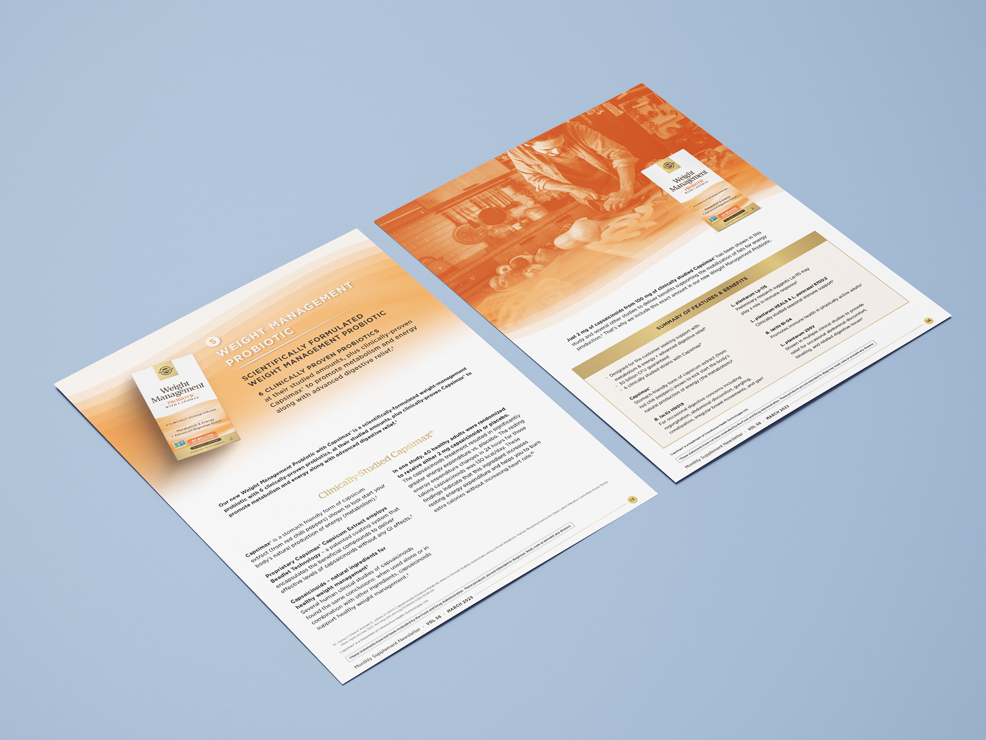 Internal newsletter – Weight Management Probiotics