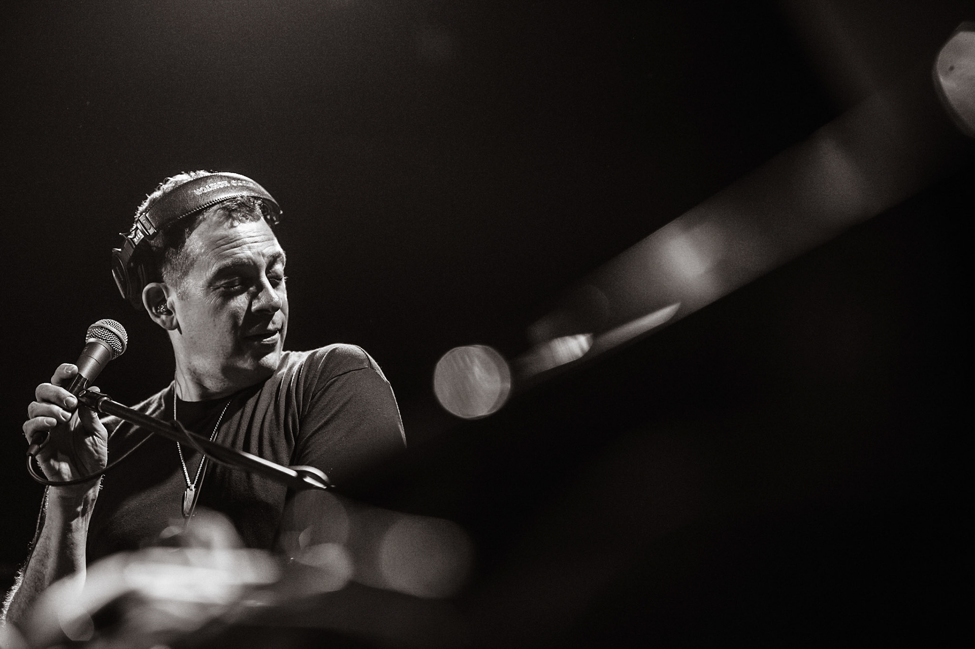 Z-Trip performing at the Factory in Marrickville, Sydney, Australia on January 28, 2017.