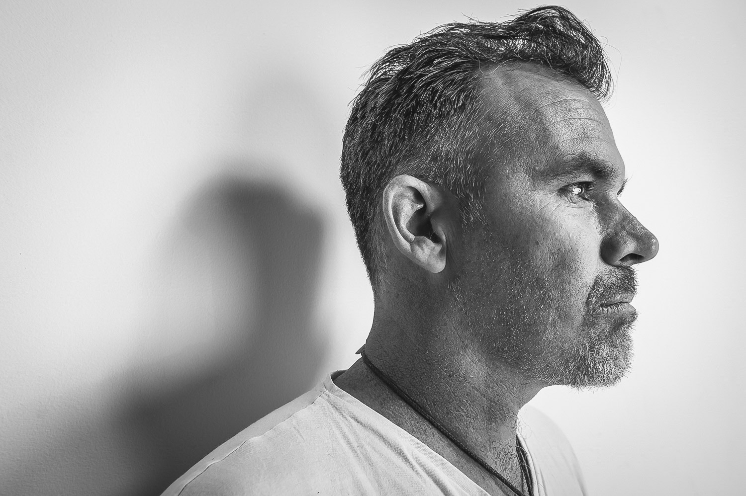 Mark Williams Portrait Shoot at White Studios in Auckland, New Zealand on July 3, 2014.