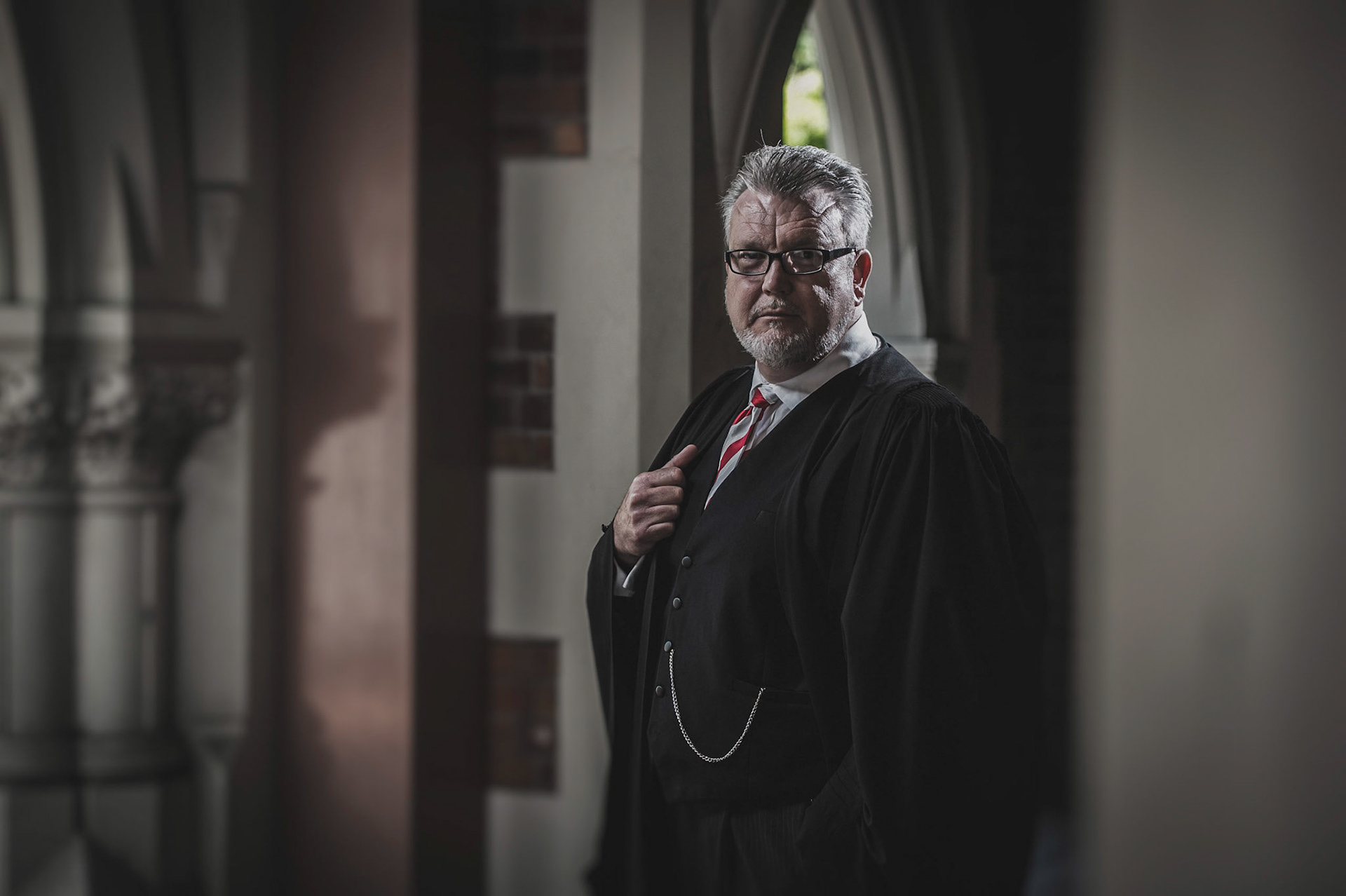 William McNicol at the Old Auckland High Court