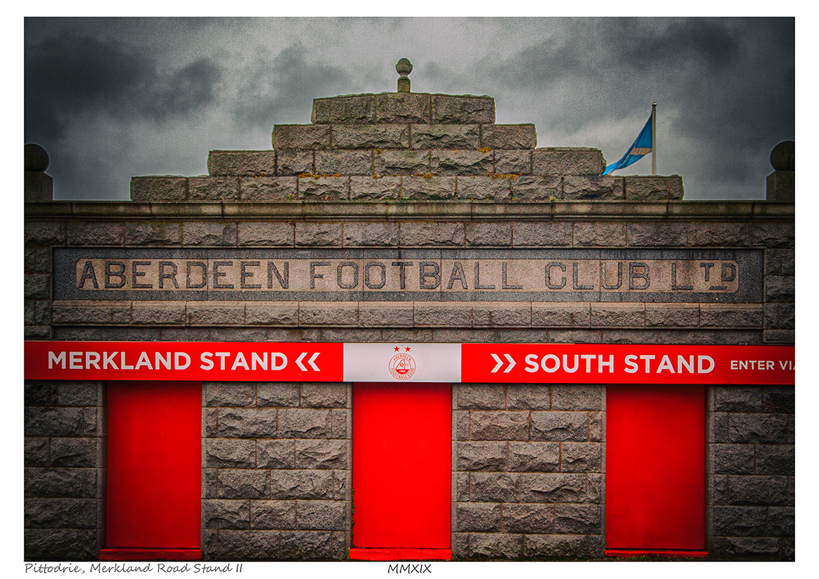 Pittodrie, Merkland Road Stand II (Aberdeen FC)