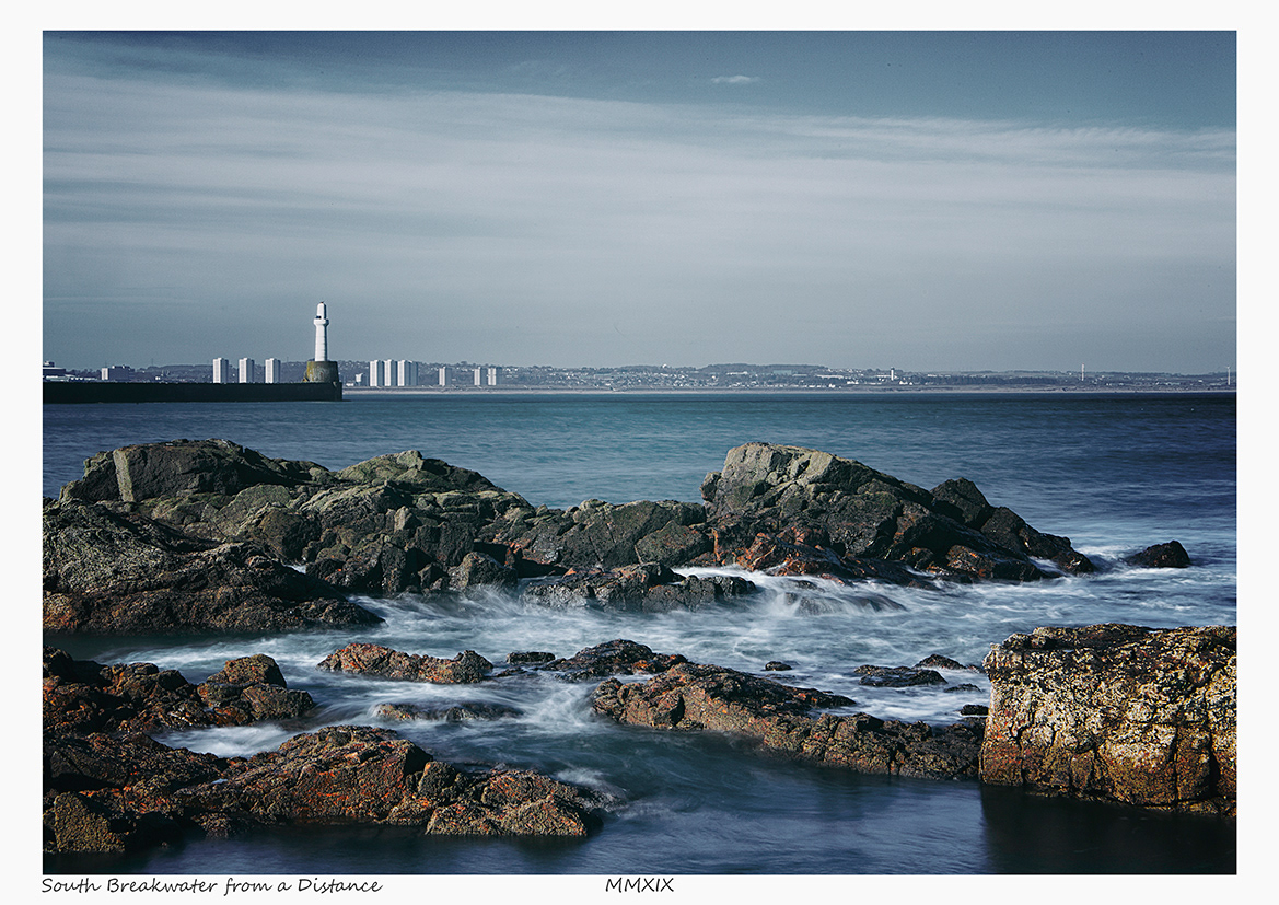 South Breakwater from a Distance (Aberdeen)