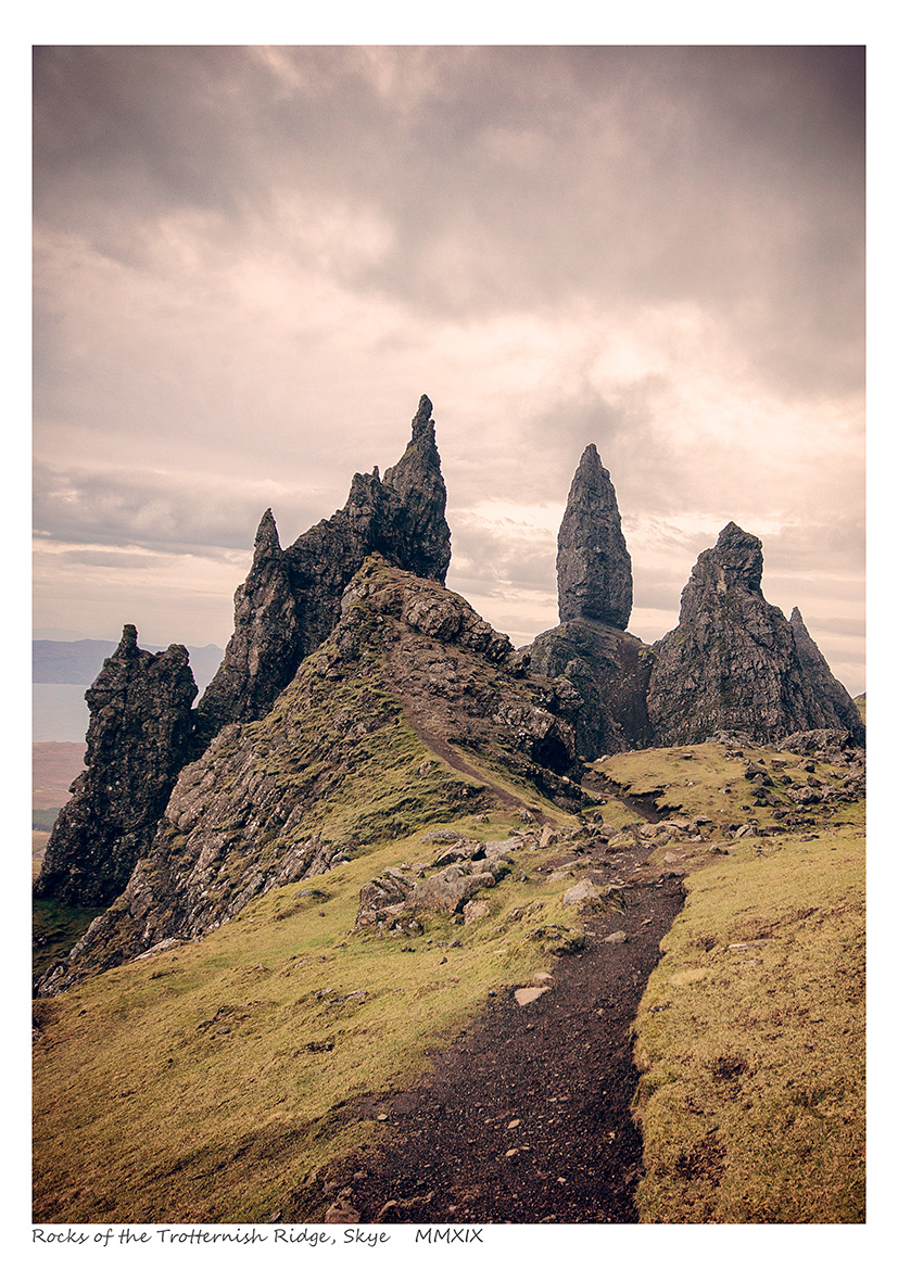 Rocks of the Trotternish Ridge, Skye