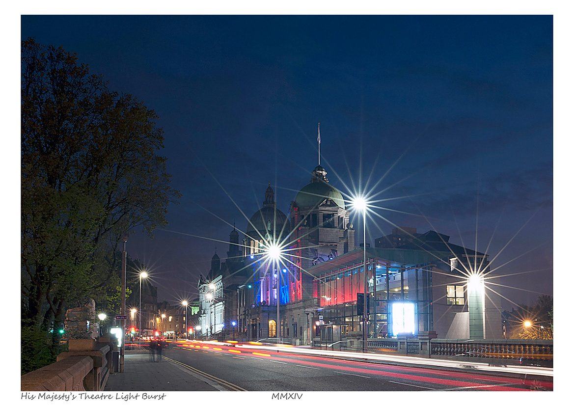 His Majesty's Theatre Light Burst (Aberdeen)
