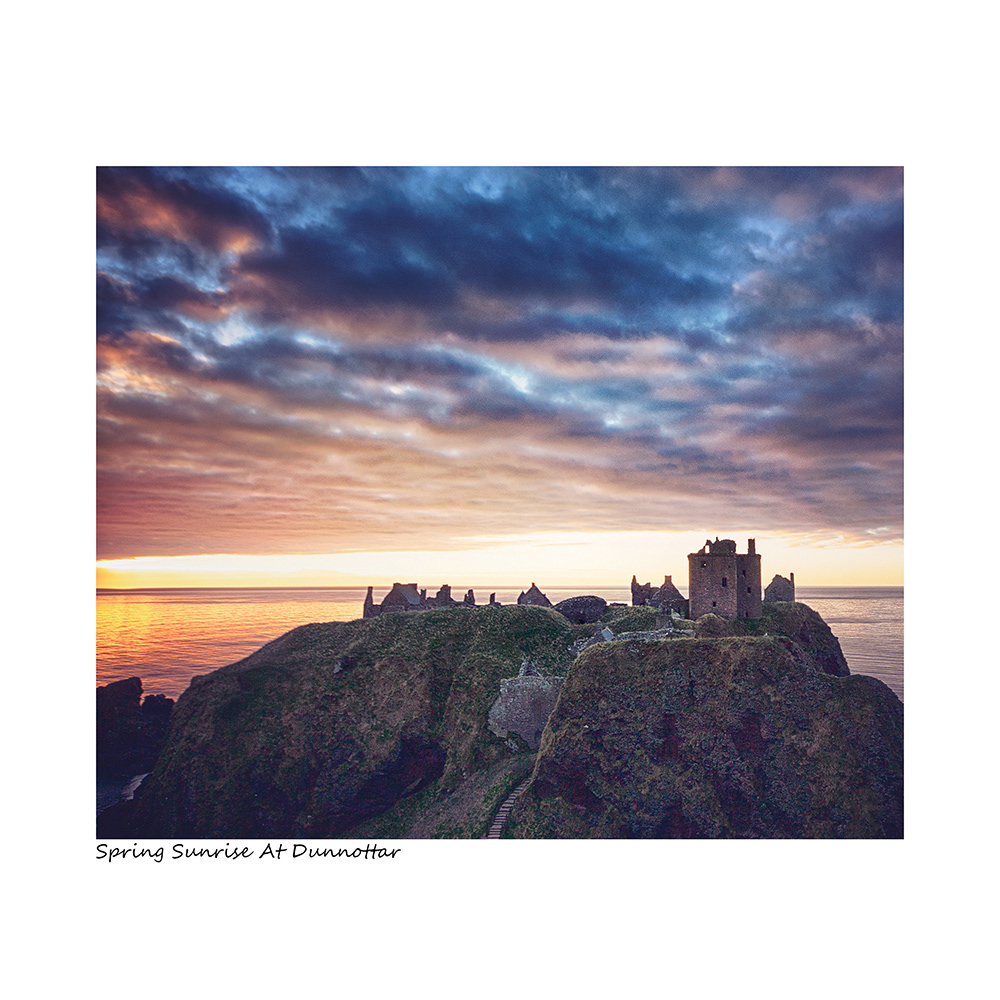 Spring Sunrise at Dunnottar