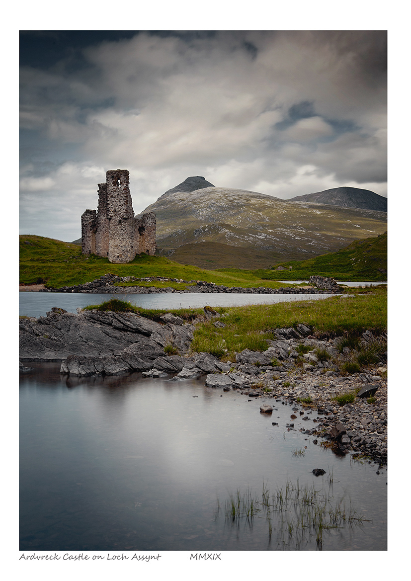 Ardvreck Castle on Loch Assynt
