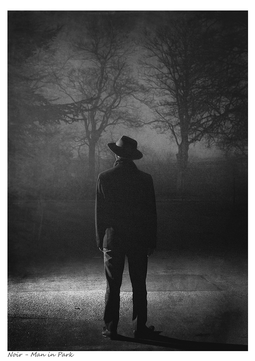 Noir - Man in Park