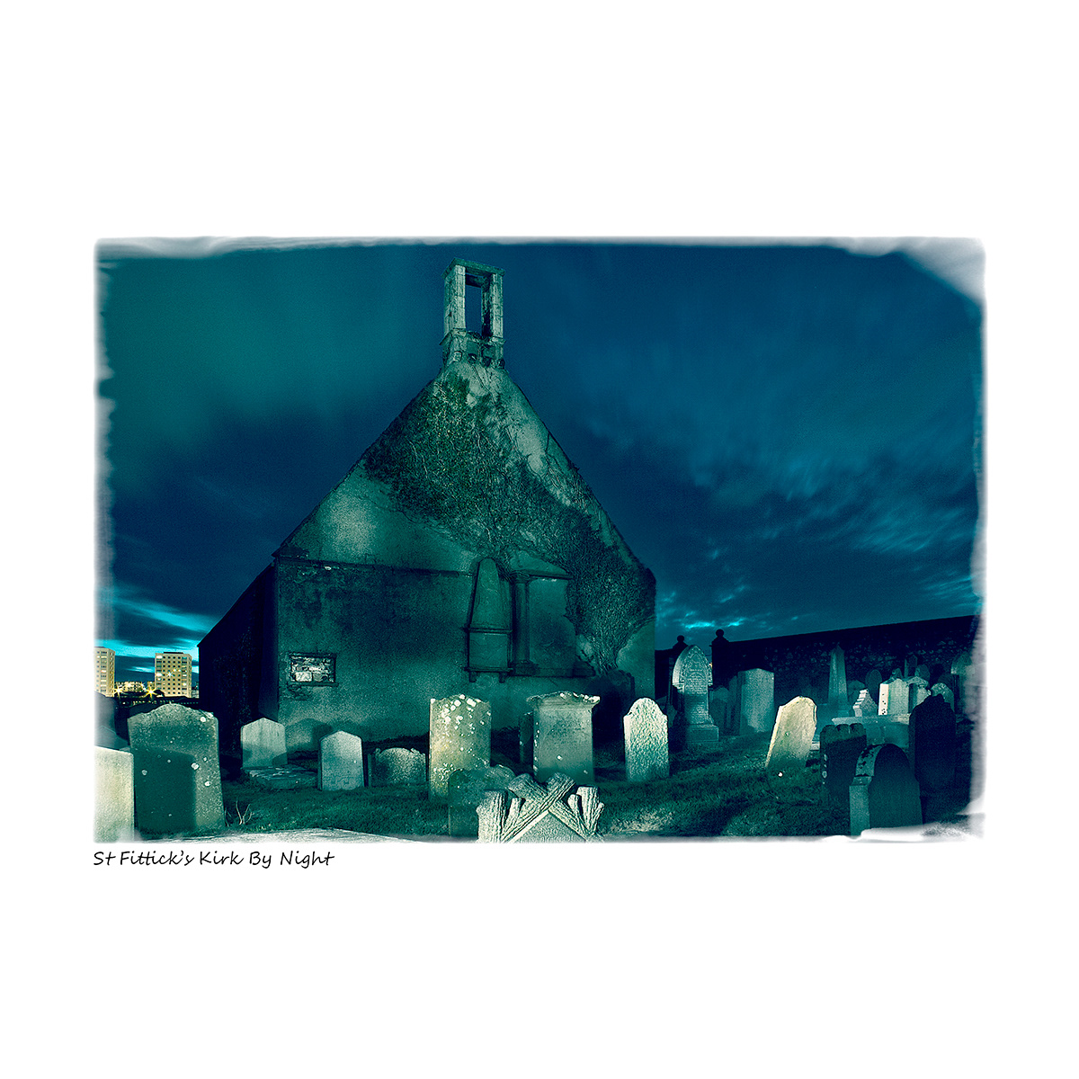 St Fittick's Kirk by Night