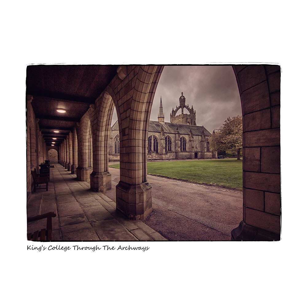 King's College Through the Archways