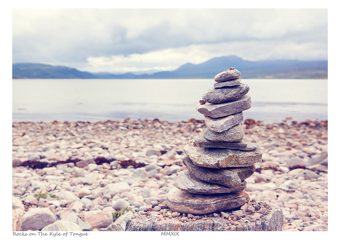 Rocks at the Kyle of Tongue
