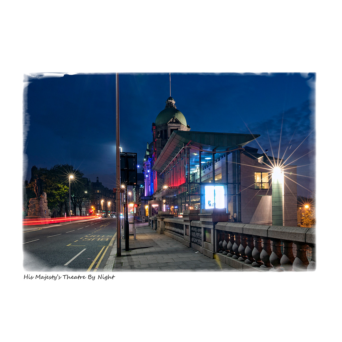 His Majesty''s Theatre by Night