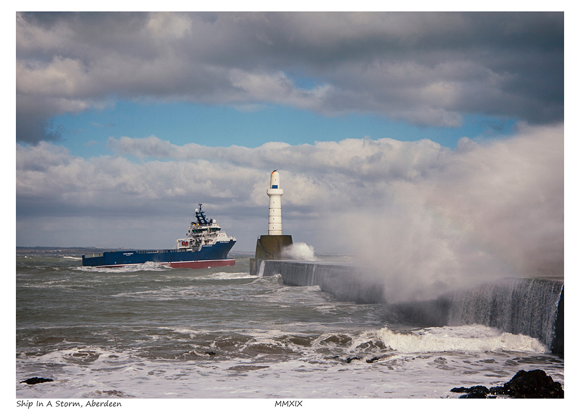 Ship in a Storm (Aberdeen)