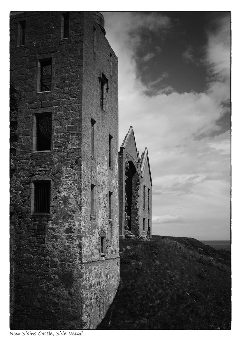 New Slains Castle, Side Detail (Aberdeenshire)