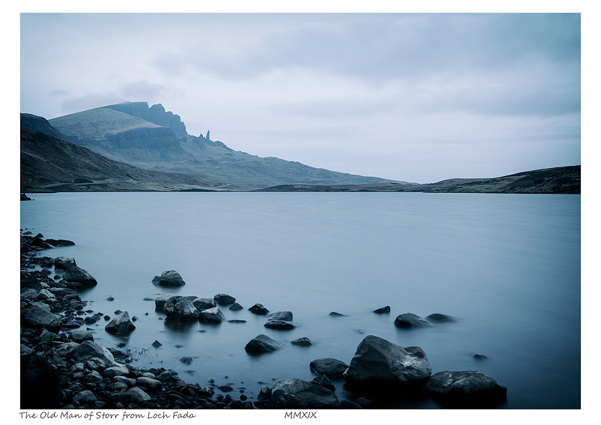 The Old Man of Storr from Loch Fada (Skye)